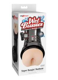 Мастурбатор-анус в колбе Super Banging Butthole - Pipedream - в Рубцовске купить с доставкой