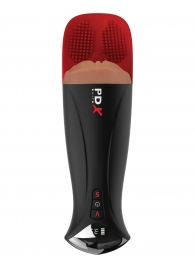 Мастурбатор-вагина в колбе с вибрацией Fuck-O-Matic Pro XL - Pipedream - в Рубцовске купить с доставкой