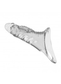 Прозрачная насадка на пенис - 22 см. - Baile - в Рубцовске купить с доставкой