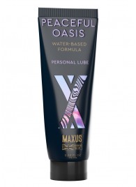 Интимный гель на водной основе MAXUS Peaceful Oasis - 75 мл. - Maxus - купить с доставкой в Рубцовске