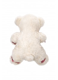 Бондажный набор: белый мишка с розовыми оковами и наручниками - Pecado - купить с доставкой в Рубцовске