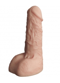 Телесный фаллоудлинитель с мошонкой Cock Next - 17 см. - LOVETOY (А-Полимер) - в Рубцовске купить с доставкой