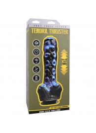 Черно-синяя мини-машина на присоске Tendril Thruster - 21,6 см. - Doc Johnson - купить с доставкой в Рубцовске