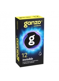 Супертонкие презервативы Ganzo Invisible - 12 шт. - Ganzo - купить с доставкой в Рубцовске