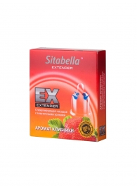 Стимулирующая насадка Sitabella Extender  Клубника - Sitabella - купить с доставкой в Рубцовске