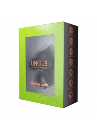 Черное эрекционное кольцо Lingus с вибрацией - Adrien Lastic - в Рубцовске купить с доставкой