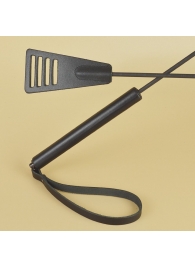 Черный кожаный стек «Сириус» - 60 см. - Sitabella - купить с доставкой в Рубцовске