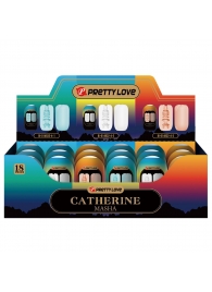 Набор из 18 мастурбаторов Catherine Masha - Baile - в Рубцовске купить с доставкой