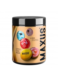 Точечные презервативы MAXUS 2000 Amazing Dots с железным кейсом - 15 шт. - Maxus - купить с доставкой в Рубцовске