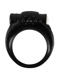 Чёрное виброкольцо для пениса Stayer - Orion - в Рубцовске купить с доставкой