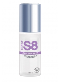 Лубрикант на водной основе S8 Glycerin Free без глицерина - 125 мл. - Stimul8 - купить с доставкой в Рубцовске
