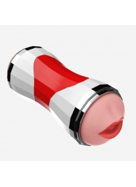 Двусторонний мастурбатор в колбе Power Grip Cup - вагина и ротик - Boys of Toys - в Рубцовске купить с доставкой