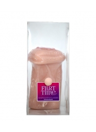 Телесный мастурбатор-вагина с фигурками на поверхности - LOVETOY (А-Полимер) - в Рубцовске купить с доставкой