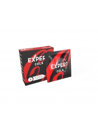 Презервативы с ароматом колы Expert Cola - 3 шт. - Expert - купить с доставкой в Рубцовске