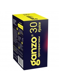Ароматизированные презервативы Ganzo Juice - 30 шт. - Ganzo - купить с доставкой в Рубцовске