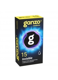 Супертонкие презервативы Ganzo Invisible - 15 шт. - Ganzo - купить с доставкой в Рубцовске