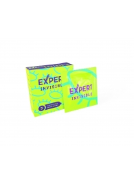 Ультратонкие презервативы Expert Invisible - 3 шт. - Expert - купить с доставкой в Рубцовске