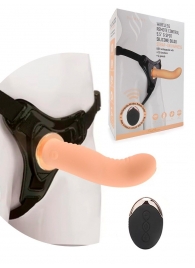 Женский вибрострапон со съемной насадкой и пультом ДУ - Erokay - купить с доставкой в Рубцовске