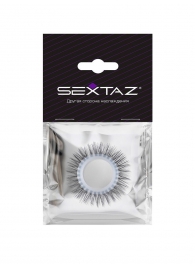 Круглое эрекционное кольцо с «ресничками» - Sextaz - в Рубцовске купить с доставкой
