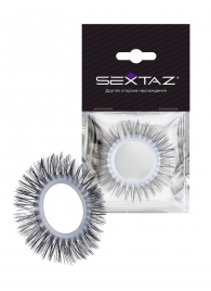 Круглое эрекционное кольцо с длинными «ресничками» - Sextaz - в Рубцовске купить с доставкой