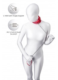 Красный ошейник с подкладкой из меха - ToyFa - купить с доставкой в Рубцовске