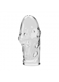 Прозрачная насадка на пенис Booker - 8 см. - Baile - в Рубцовске купить с доставкой