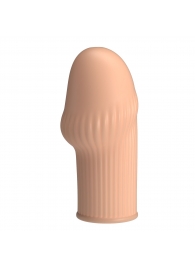 Телесная насадка на пенис Huel - 9 см. - Baile - в Рубцовске купить с доставкой