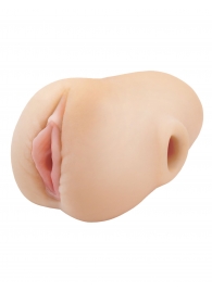 Телесный мастурбатор-вагина Pussy Pounder Squeeze Stroker - Pipedream - в Рубцовске купить с доставкой