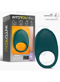 Зеленое интерактивное виброкольцо Ringo - Intoyou - в Рубцовске купить с доставкой