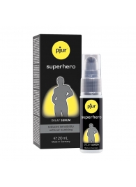 Пролонгатор-сыворотка pjur Superhero Delay Serum - 20 мл. - Pjur - купить с доставкой в Рубцовске