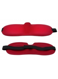 Красная глухая маска на резинке - Sitabella - купить с доставкой в Рубцовске