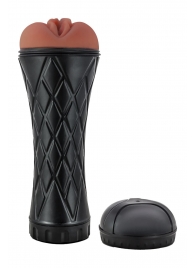 Коричневый мастурбатор-вагина Marly - Dream Toys - в Рубцовске купить с доставкой