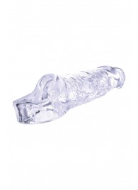 Прозрачная насадка-удлинитель Length Enhancer с подхватом - 16 см. - NMC - в Рубцовске купить с доставкой