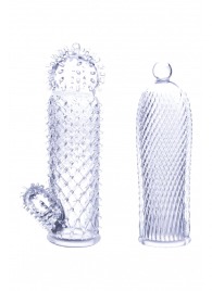 Набор из 2 прозрачных насадок на член Seductive Tickler Sleeves - NMC - в Рубцовске купить с доставкой