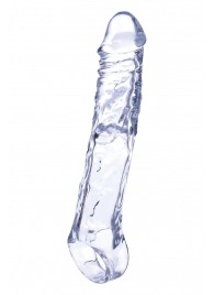 Прозрачная насадка-удлинитель Length Enhancer с подхватом - 22,3 см. - NMC - в Рубцовске купить с доставкой