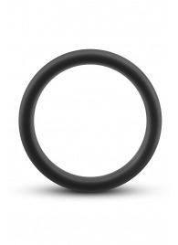 Черное эрекционное кольцо Silicone Go Pro Cock Ring - Blush Novelties - в Рубцовске купить с доставкой