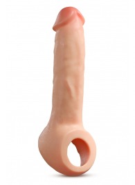 Телесная насадка-удлинитель Thrive 8.75 Inch Realistic Penis Extender Sleeve - 22,2 см. - Blush Novelties - в Рубцовске купить с доставкой