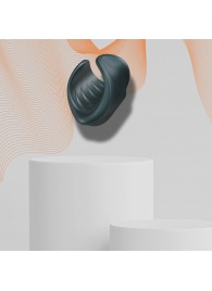 Серый сквозной мастурбатор с вибрацией Manwan Starter - Manwan - в Рубцовске купить с доставкой