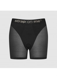 Трусики-шорты для фиксации насадок Strap-on-me Harness Lingerie Halo - size XS - Strap-on-me - купить с доставкой в Рубцовске