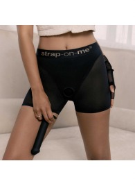 Трусики-шорты для фиксации насадок Strap-on-me Harness Lingerie Halo - size S - Strap-on-me - купить с доставкой в Рубцовске