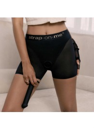 Трусики-шорты для фиксации насадок Strap-on-me Harness Lingerie Halo - size XL - Strap-on-me - купить с доставкой в Рубцовске