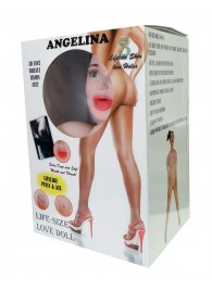 Надувная секс-кукла Angelina 3D - Boys of Toys - в Рубцовске купить с доставкой