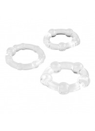 Набор из 3 эрекционных прозрачных колец - Boys of Toys - в Рубцовске купить с доставкой