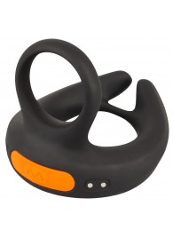 Черный вибростимулятор мошонки RC Scrotum Stimulator with Vibration - Orion - в Рубцовске купить с доставкой