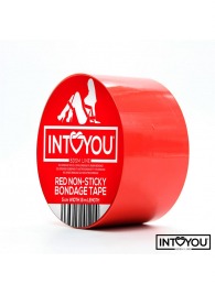 Красный скотч для фиксации Non-Sticky Bondage Tape - 15 м. - Intoyou - купить с доставкой в Рубцовске