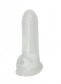 Белый фаллоудлинитель Striker - 13,5 см. - Lola Games - в Рубцовске купить с доставкой