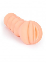 Телесный мастурбатор-вагина с эрекционными кольцами в комплекте - Sexy Girl - в Рубцовске купить с доставкой