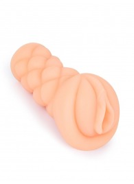 Телесный мастурбатор-вагина с вибропулей и эрекционными кольцами в комплекте - Sexy Girl - в Рубцовске купить с доставкой