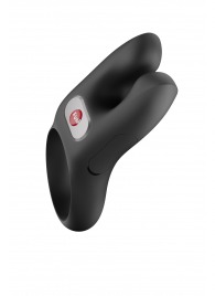 Черное эрекционное виброкольцо Nos - Fun Factory - в Рубцовске купить с доставкой