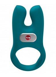 Зеленое эрекционное виброкольцо Nos - Fun Factory - в Рубцовске купить с доставкой